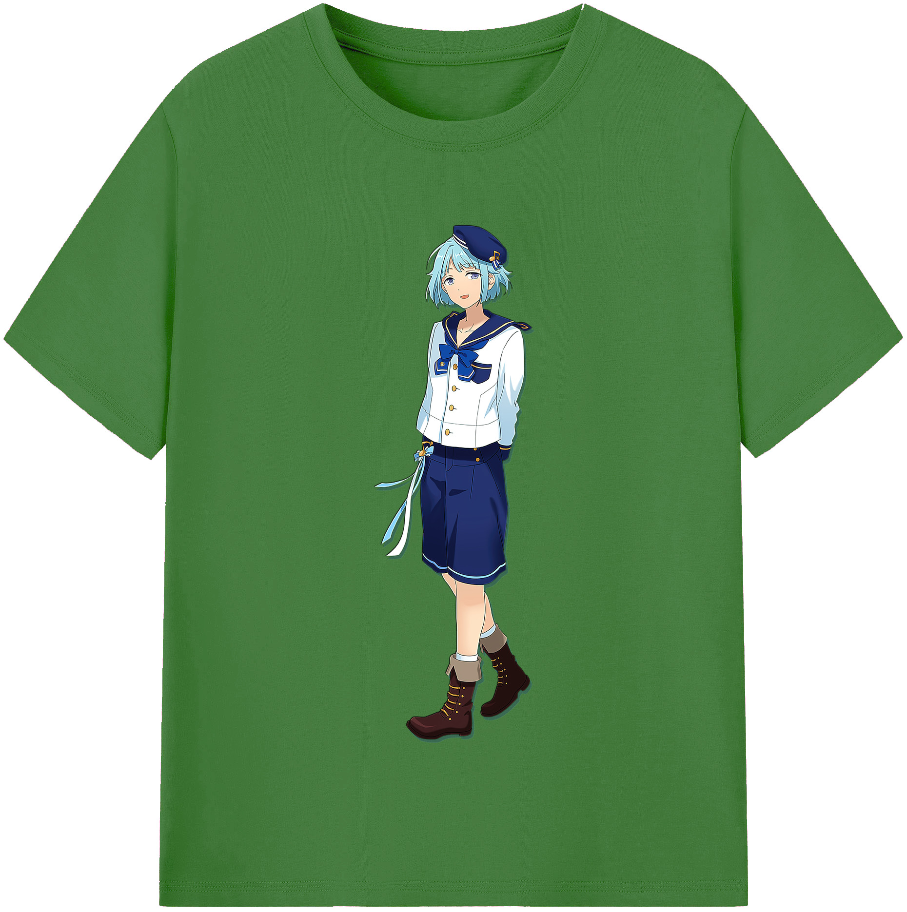 （画像用） あんさんぶるスターズ! Ensemble Stars レディースカジュアルプリントTシャツ（綿100％）